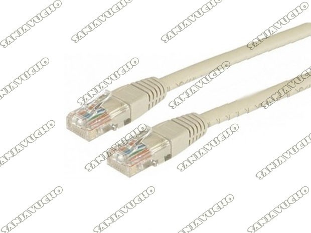 &uu CABLE DE RED PC NOTEBOOK RJ45 1 MTS